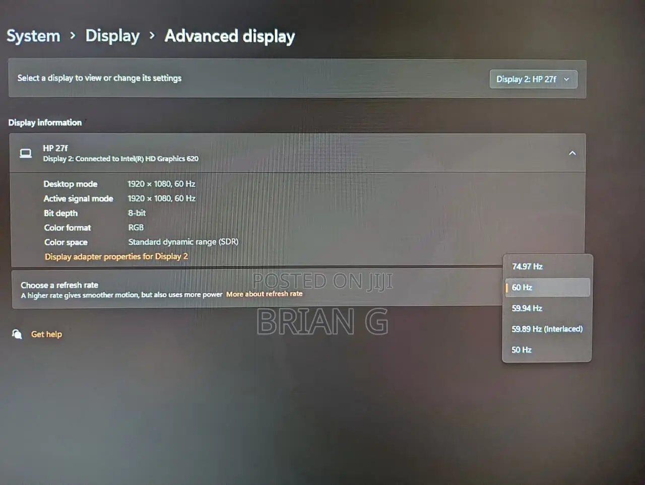 Hp 27f Ultra Slim | 27 Inch | Full Hd | Amd Freesync | 70hz