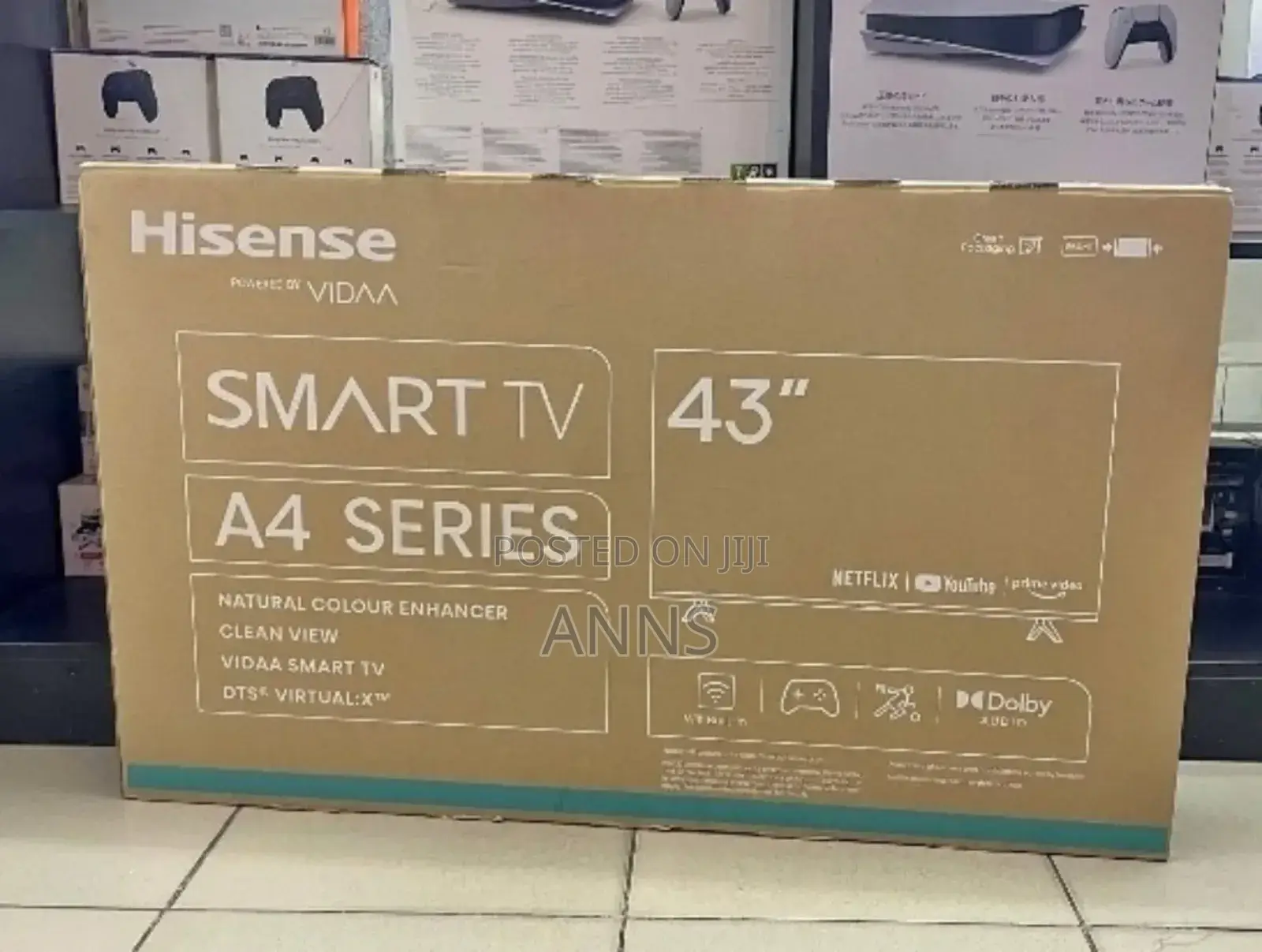Inbuilt Decorder Hisense 43 Inch Smart Tv