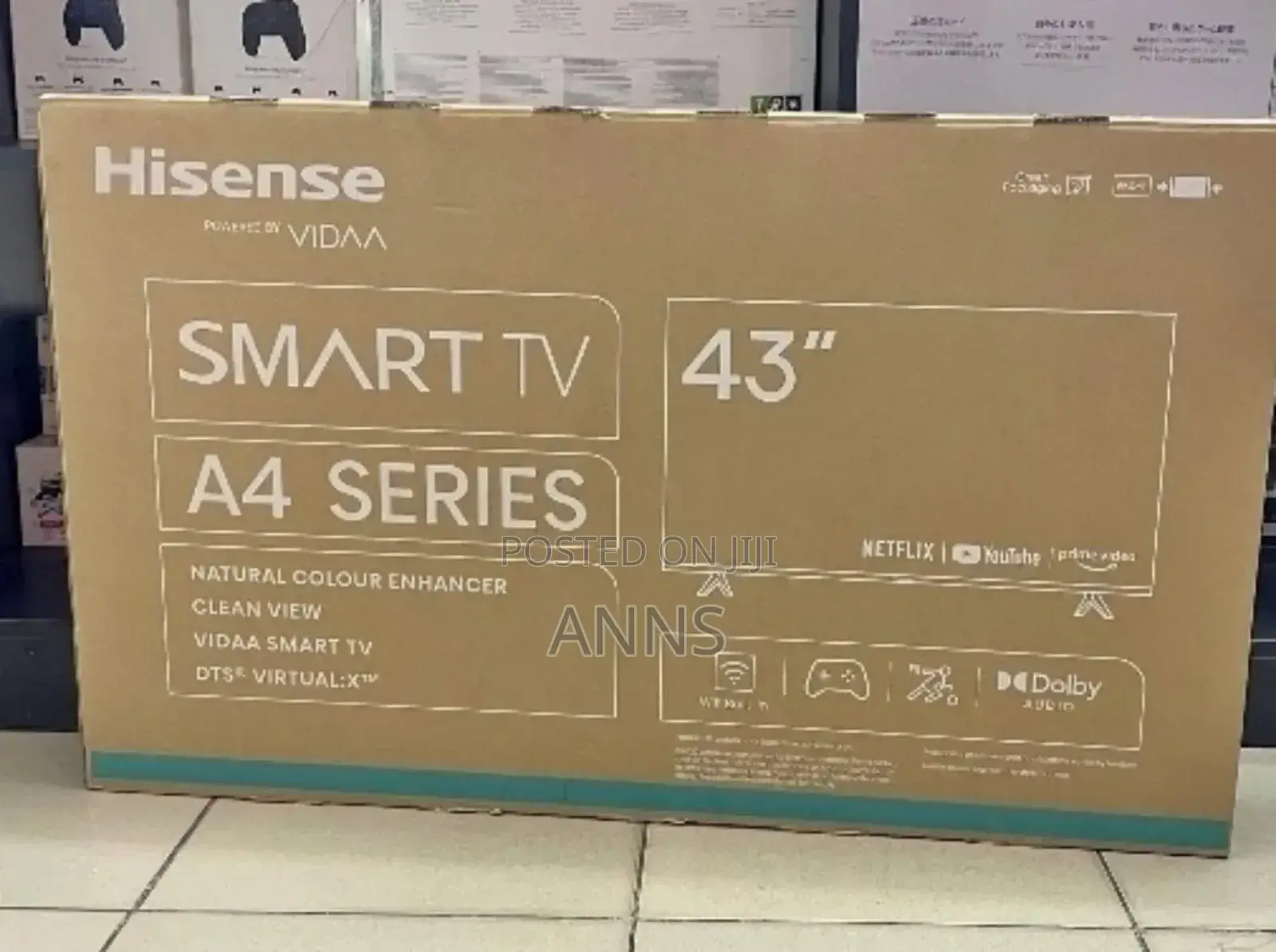 Inbuilt Decorder Hisense 43 Inch Smart Tv