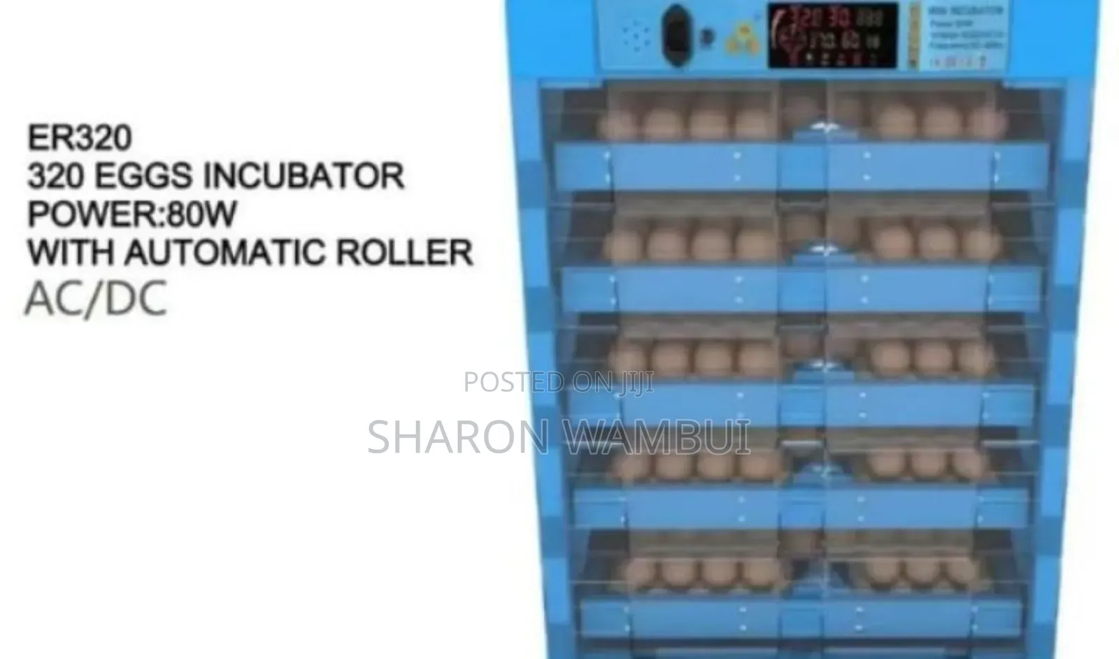 Quality Premier 320 Egg Incubator With Automatic Roller