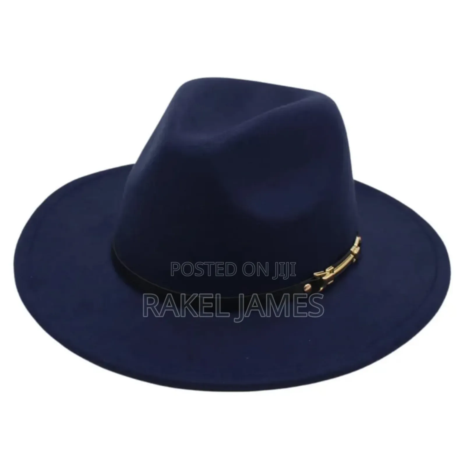 Navyblue Fedora Hat.A