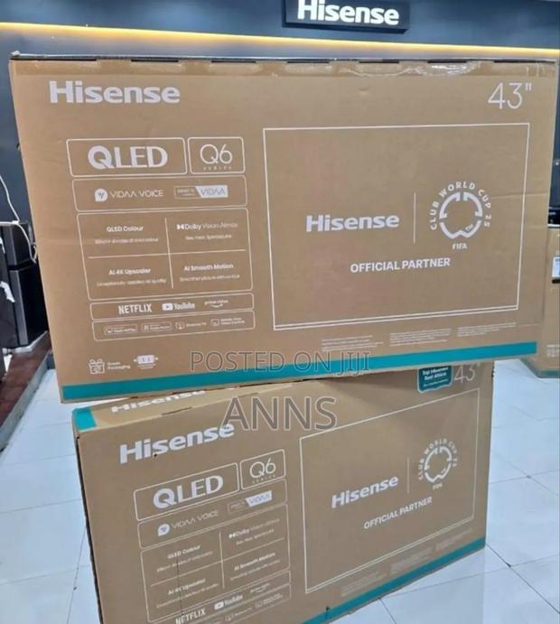 Qled Display Hisense 43 Inch Tv - main view
