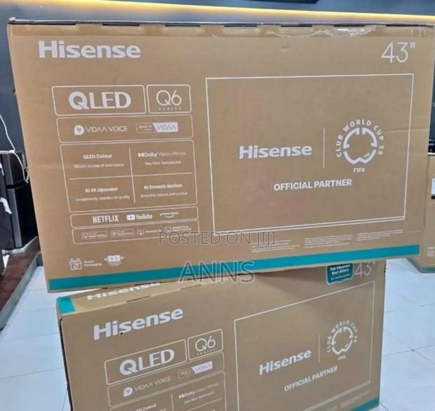 Qled Display Hisense 43 Inch Tv - thumbnail 2