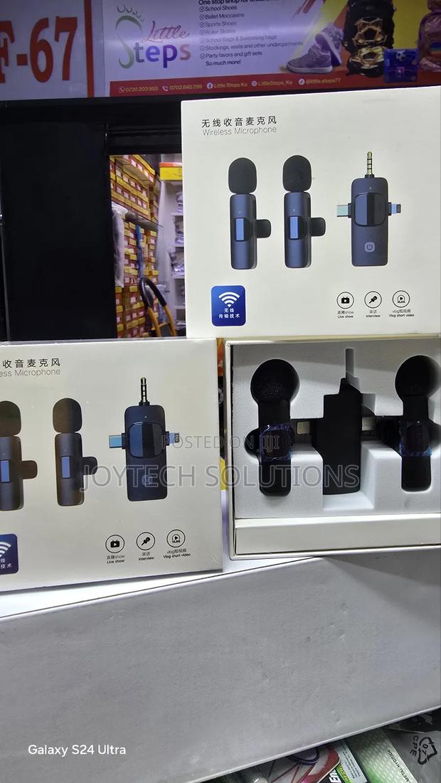 Lavalier Microphones for iPhone, iPad, Android, Camera, Usb-C,