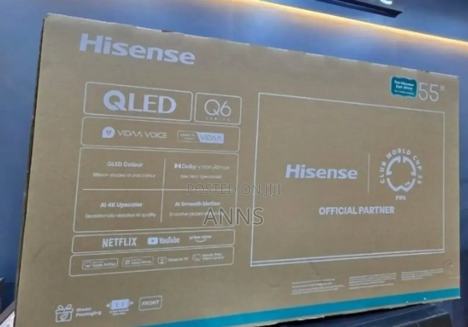 Youtube Netflix Q6 Qled 43 Inch Smart Tv Hisense