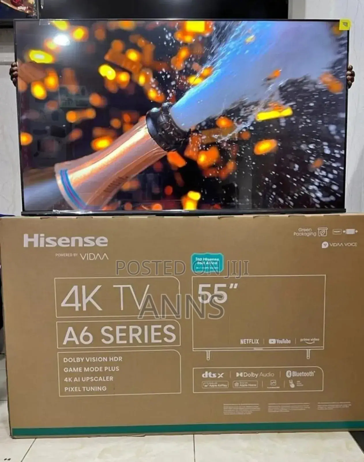 Pre Installed Apps Hisense 55 Inch Television