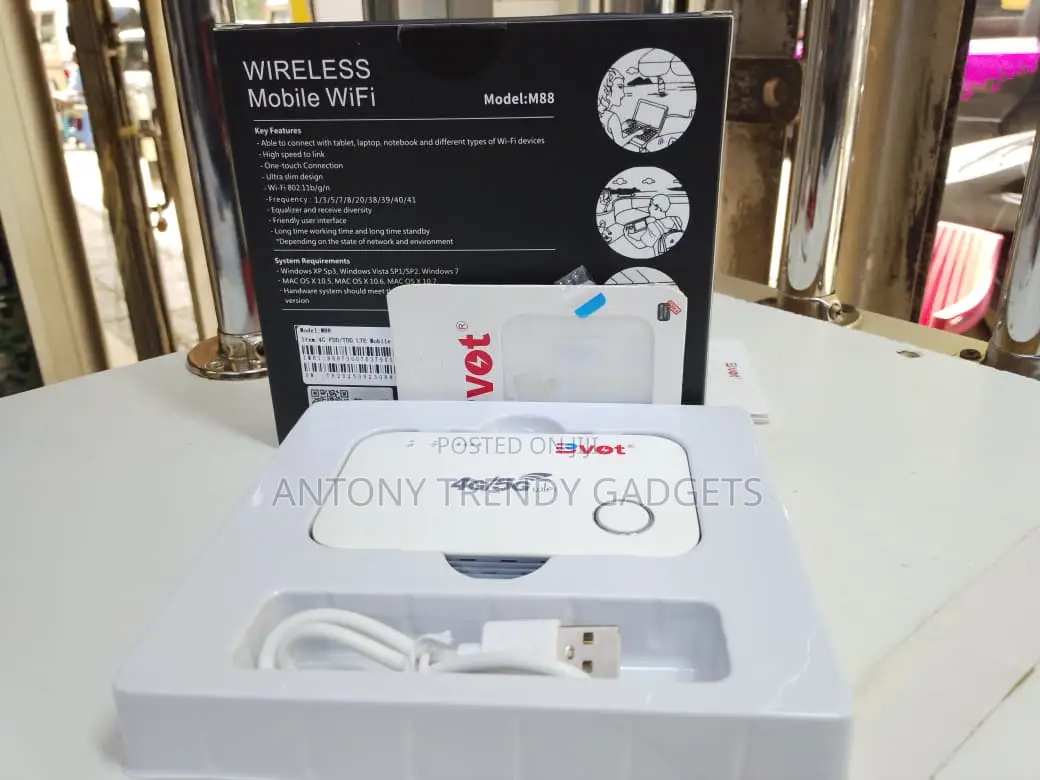 Bvot M88 4g/5g Travel Wifi Router Compact & Long Standby