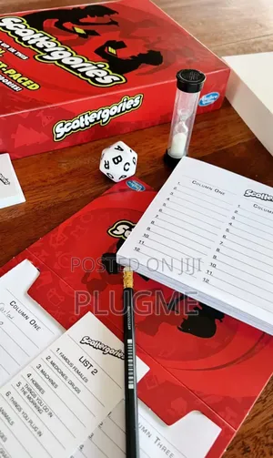 Scattergories Fun Fast-Paced Categories Game