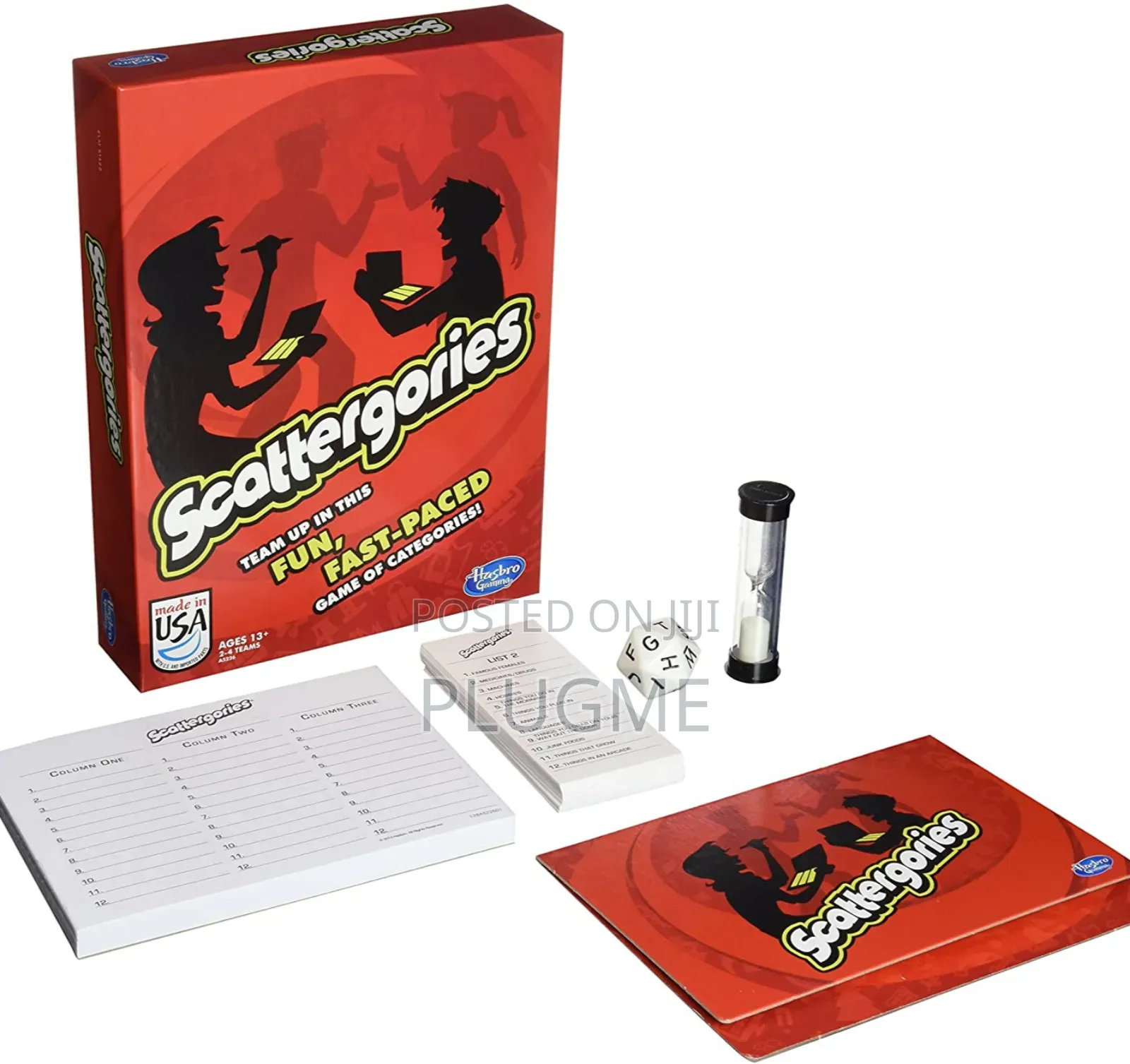 Scattergories Fun Fast-Paced Categories Game