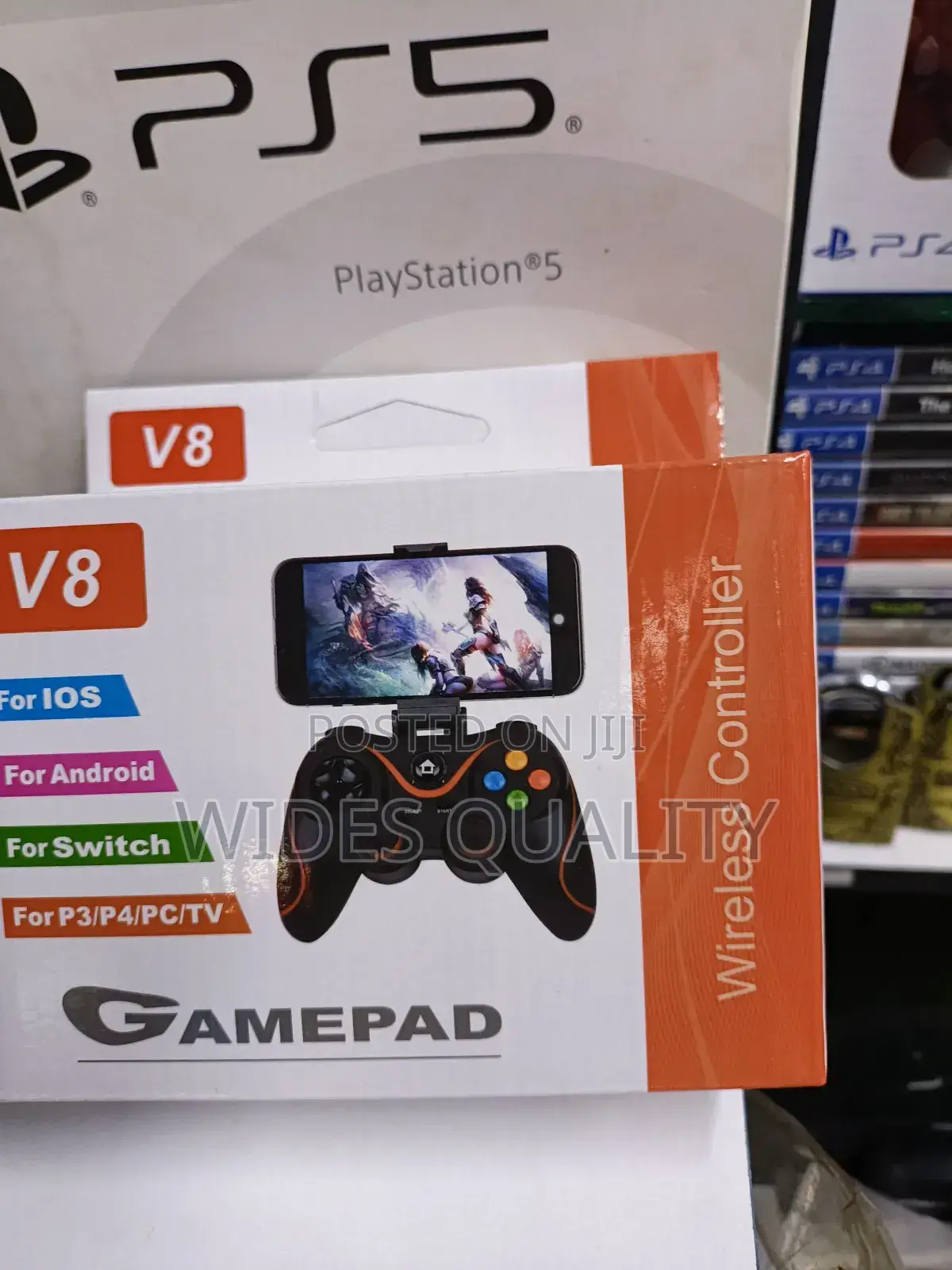 V8 Wireless Bluetooth Game Controller