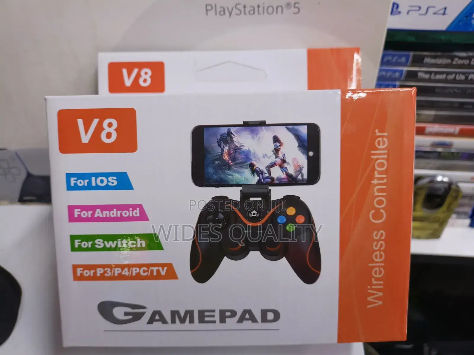 V8 Wireless Bluetooth Game Controller