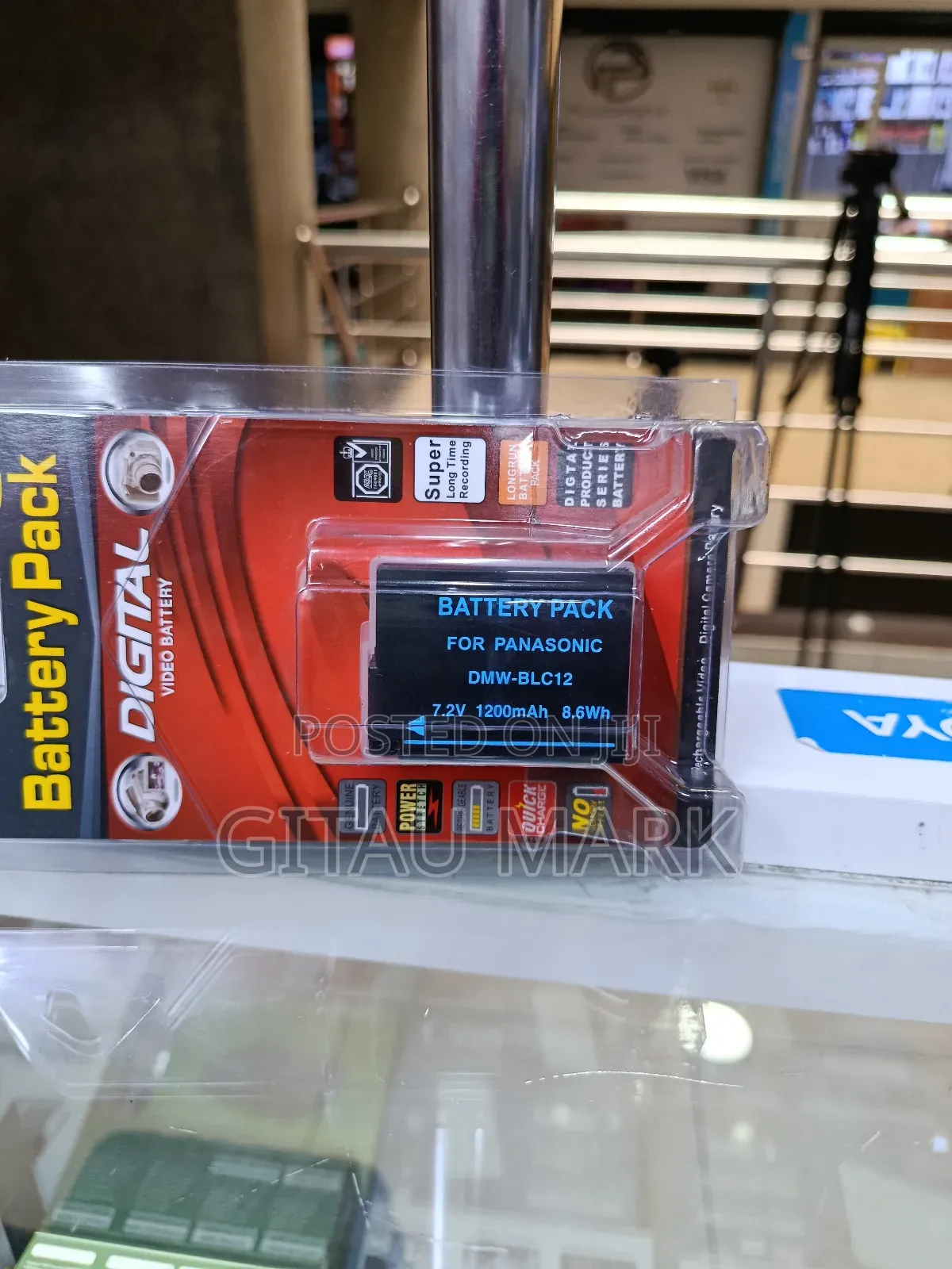 Digital Battery Pack for DMW Blc12 Battery