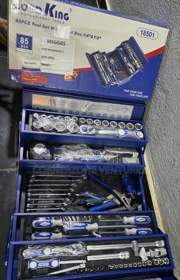 Good King 85pc Toolbox/ 85 PCS Metallic Toolkit - main view