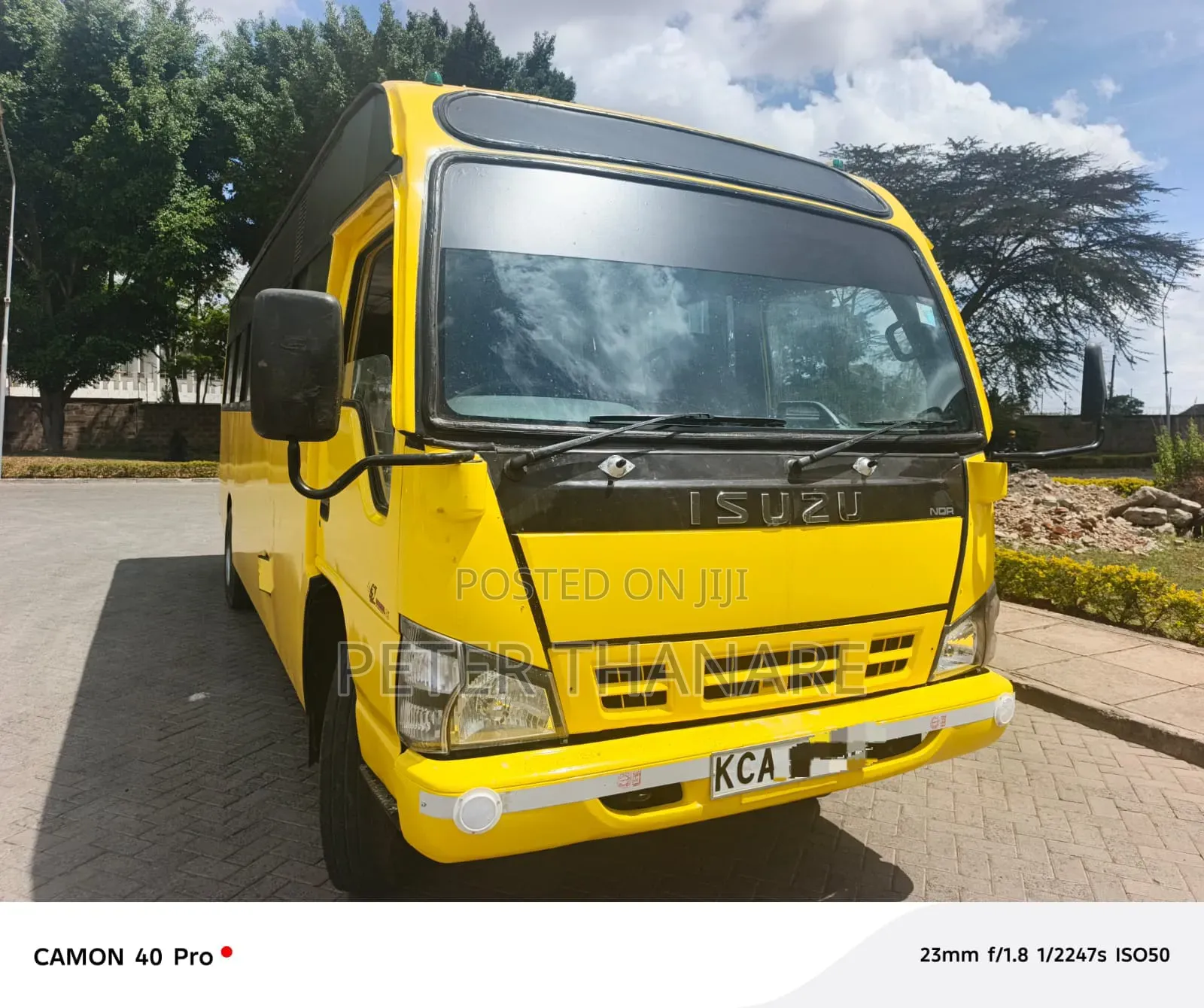 Isuzu NQR 2014 Yellow