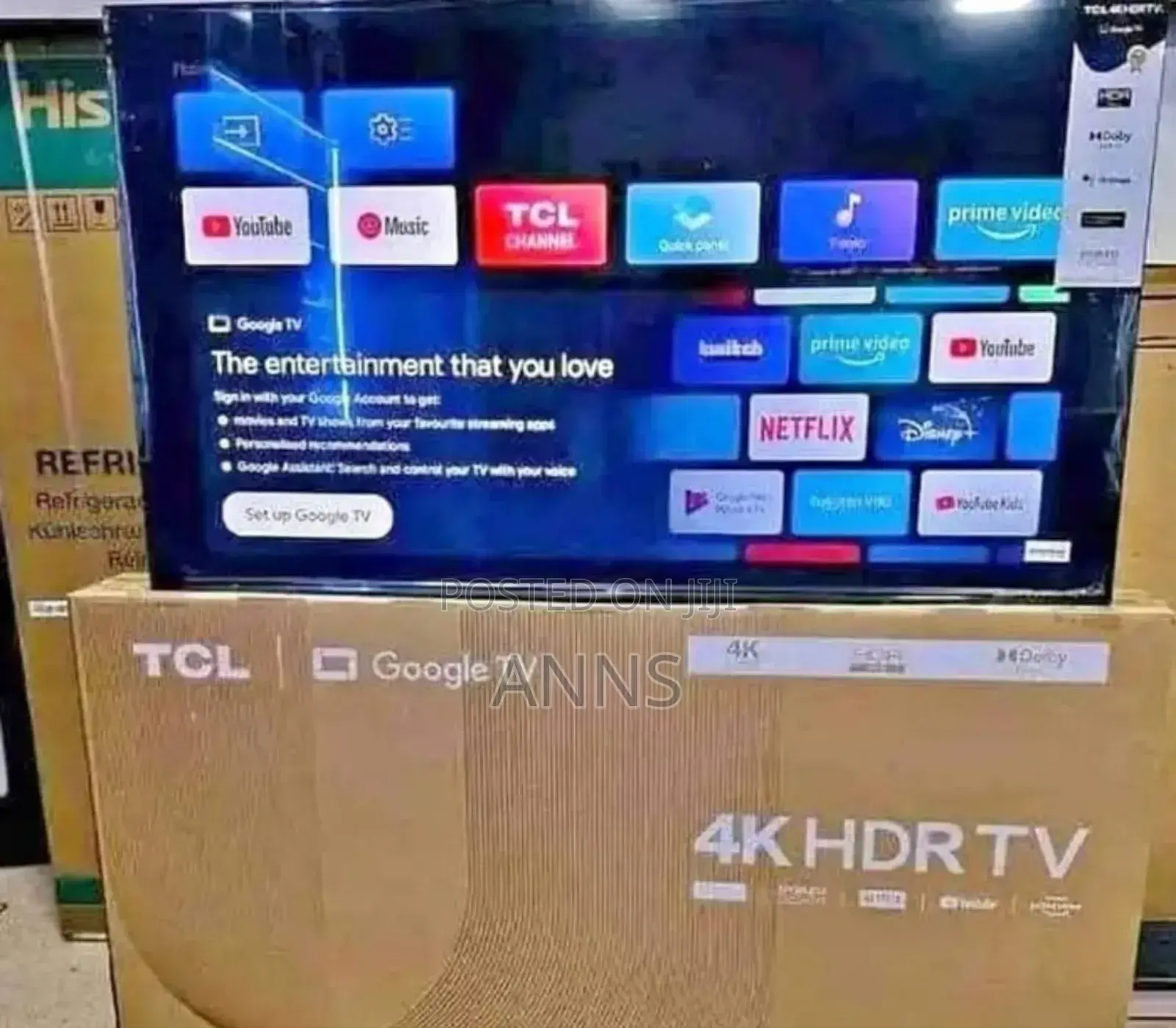 Inbuilt Decorder TCL 50 Inch Smart Tv