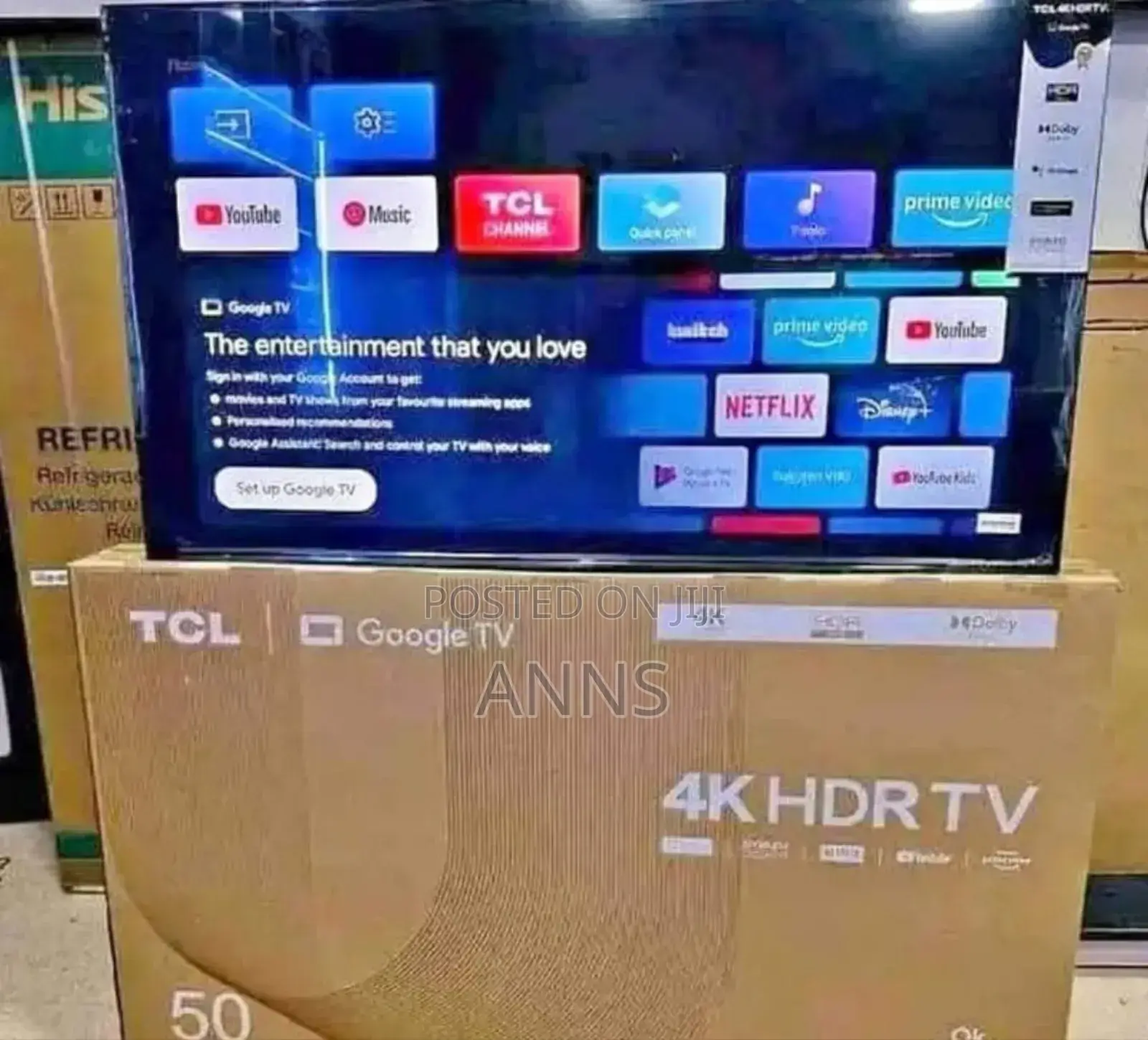 Inbuilt Decorder TCL 50 Inch Smart Tv