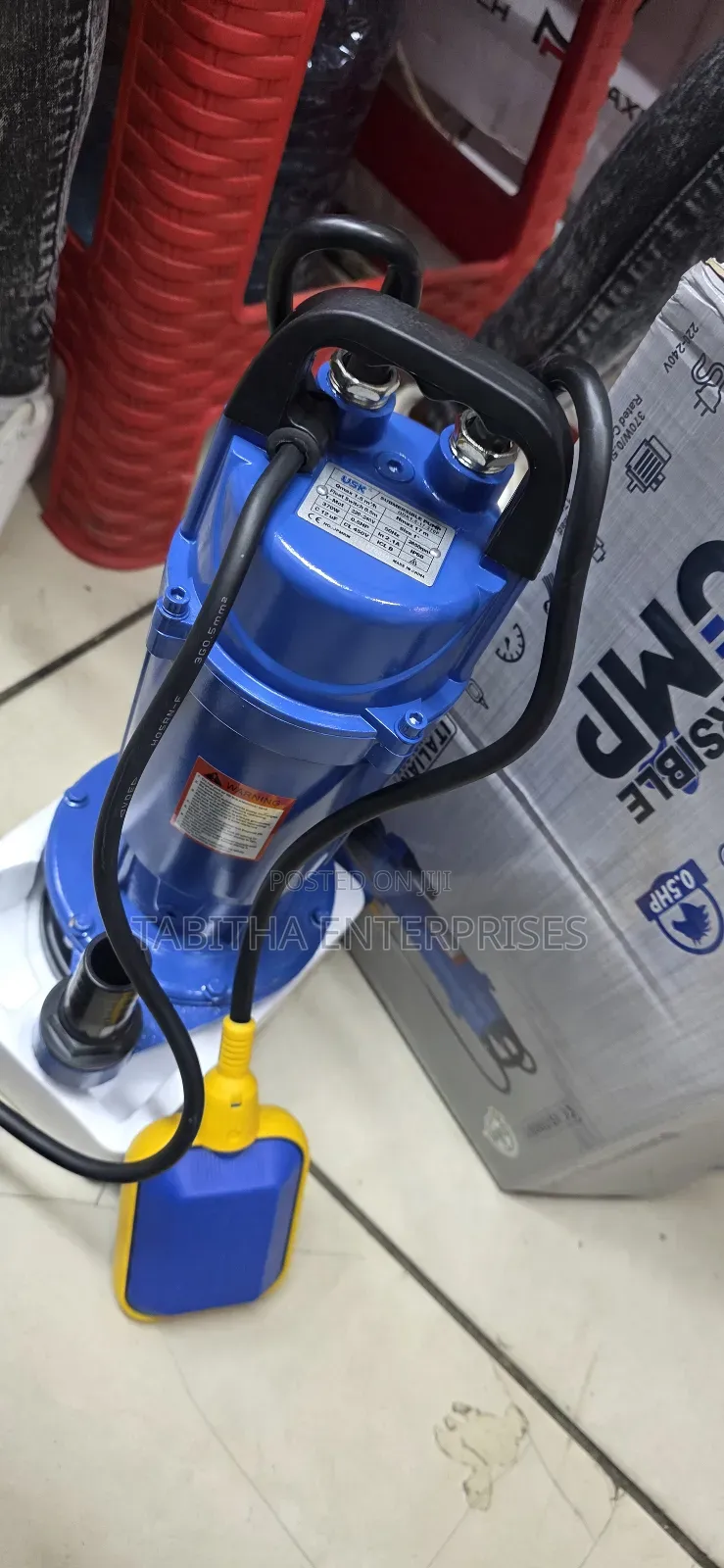 0.5hp Submersible Water Pump
