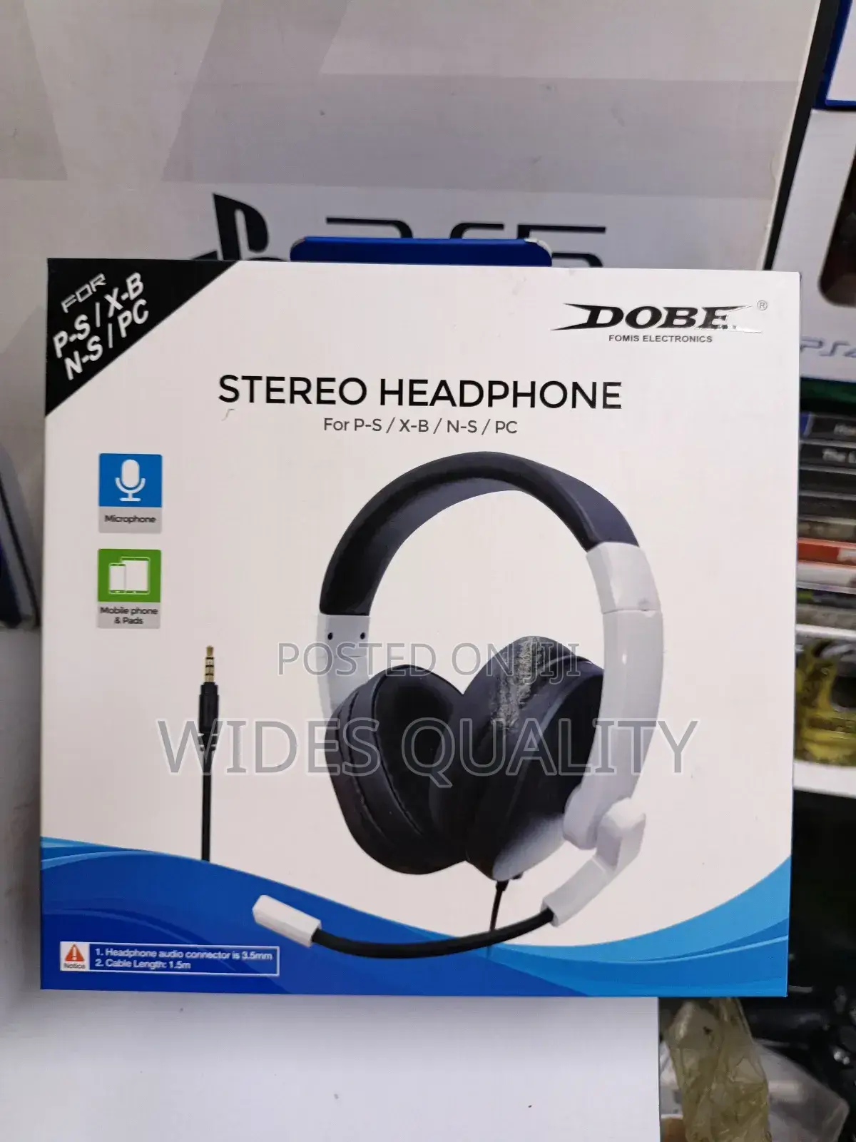 Gaming Headset.Dobe Stereo Over-Ear Gaming Headset.
