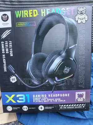 Professional Gaming Headset.Onikuma X31 Wired Gaming Headset.