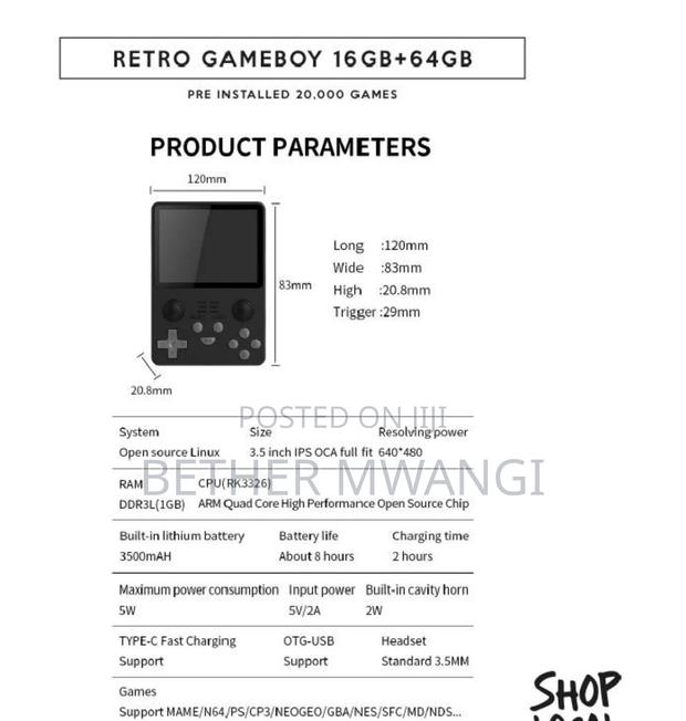 Retro Gameboy  In Kenya - thumbnail 3