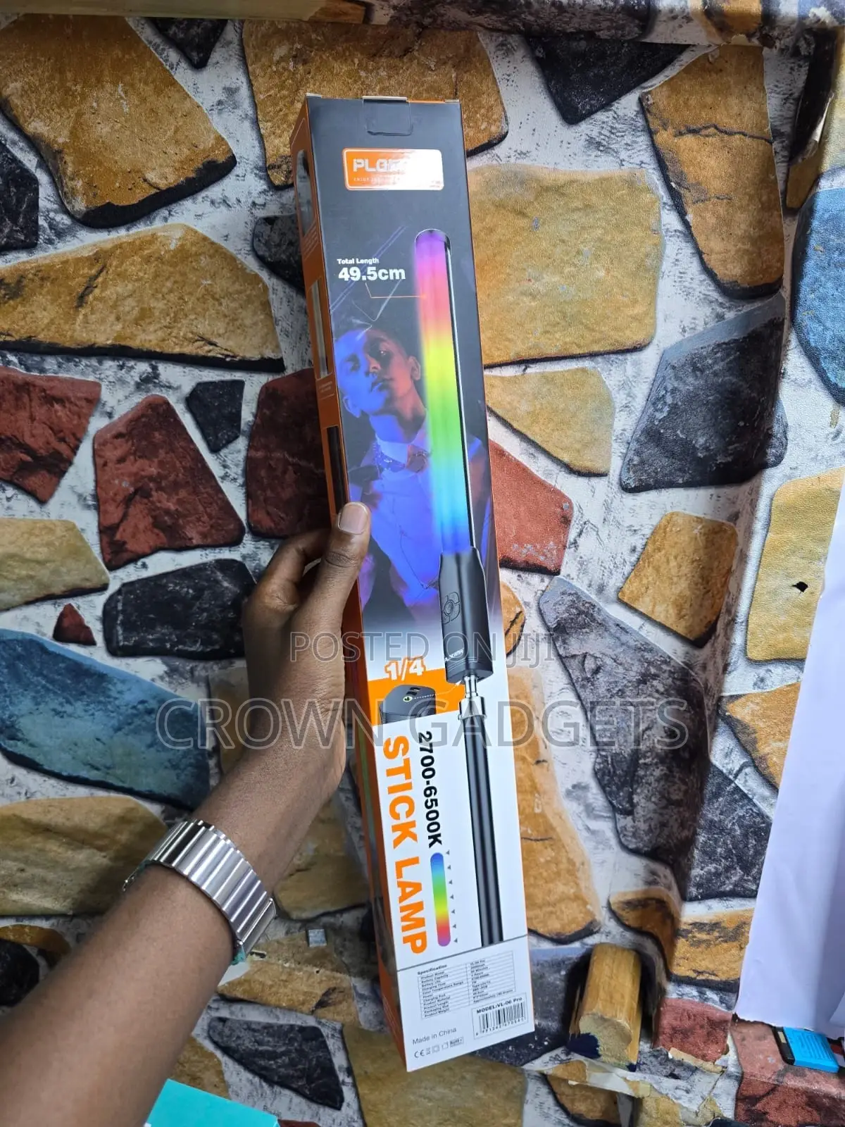 Plokama Vl-06 Pro Handheld RGB Tube Light for Video Photo