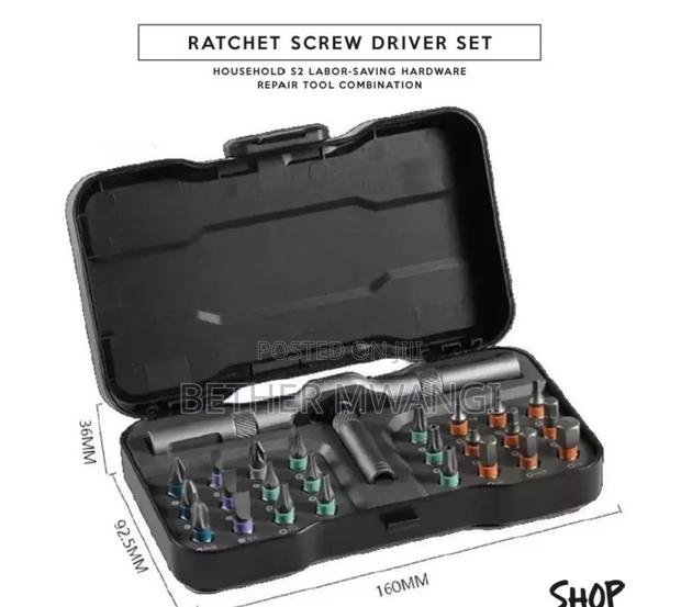 24-pieces Ratchet Screw Driver Set In Kenya - main view
