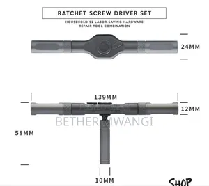 24-pieces Ratchet Screw Driver Set In Kenya