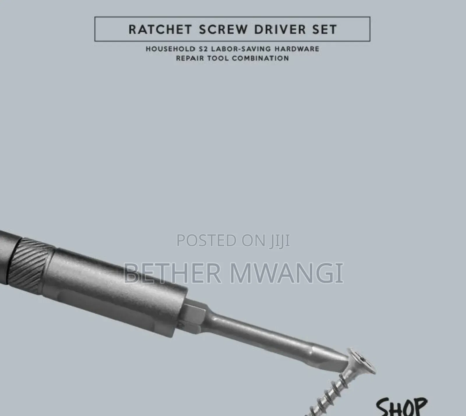 24-pieces Ratchet Screw Driver Set In Kenya
