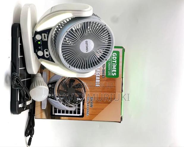Rechargeable Fan - main view