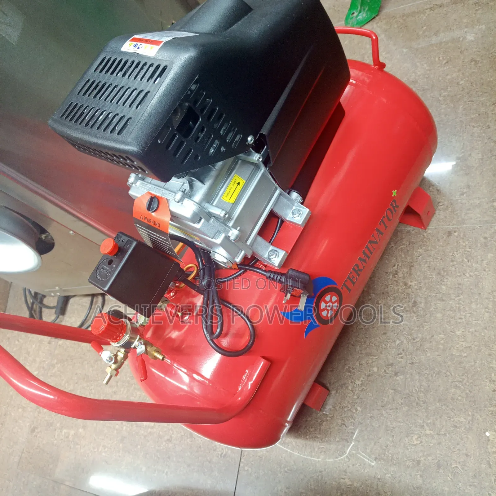 Heavy Duty Terminator Air Compressor 2.5hp 50l