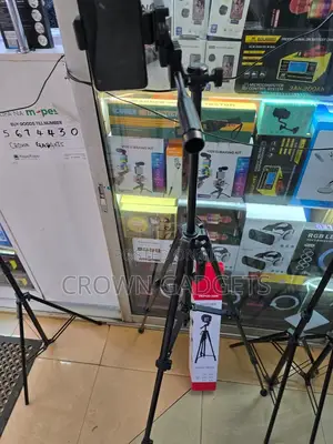 Tripod 3366 Adjustable Camera Phone Stand With Remote