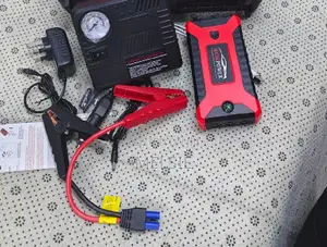 High Power Jump Starter and Power Bank With Inflator Air Compressor