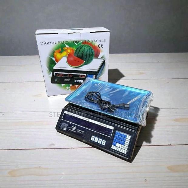 Low-Cost Acs 40kg Electronic Scale With Large Rechargeable Battery