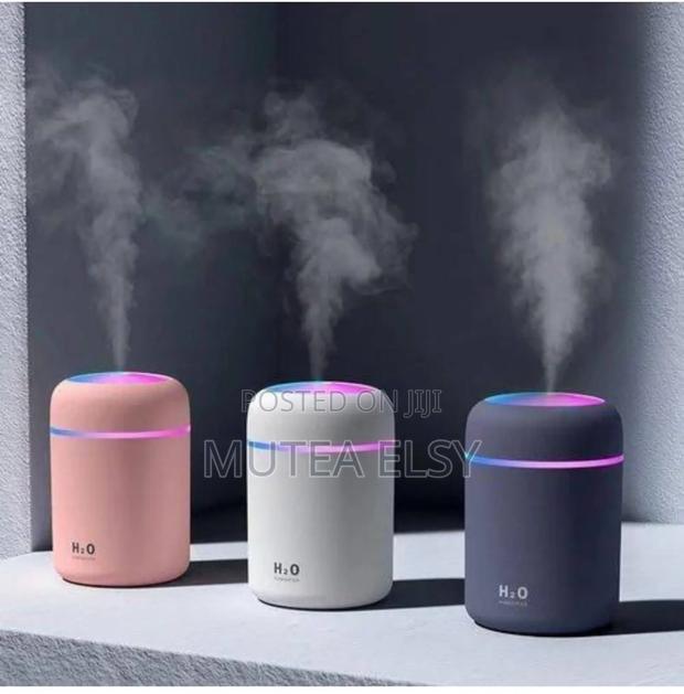 Pink,White Grey Usb Colorful Humidifier Led Lights Spray