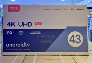 Frameless TCL 43 Inch 4 K Uhd Android Tv