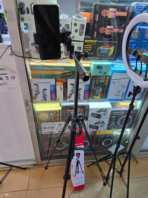 Tripod 3366 Lightweight Adjustable Stand for Content Creators - thumbnail 3