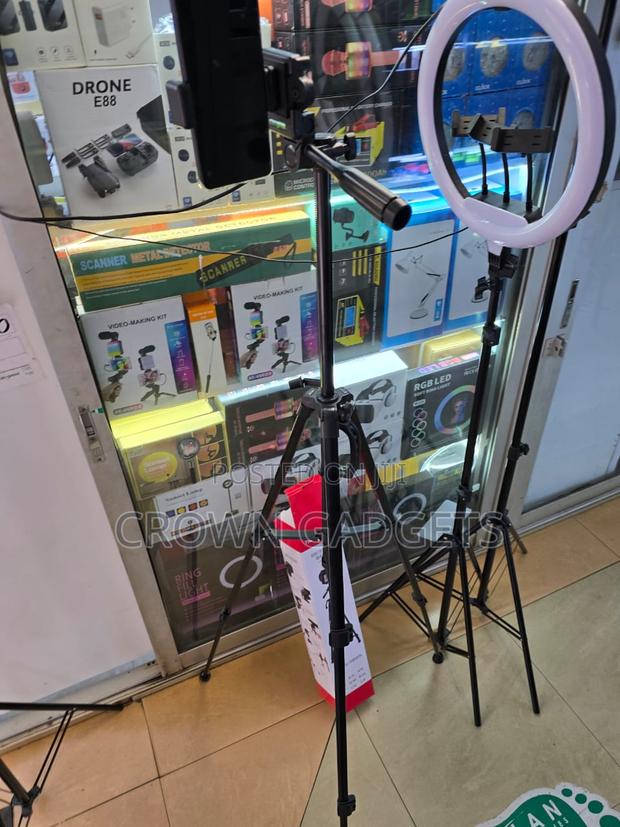 Tripod 3366 Lightweight Adjustable Stand for Content Creators - thumbnail 4