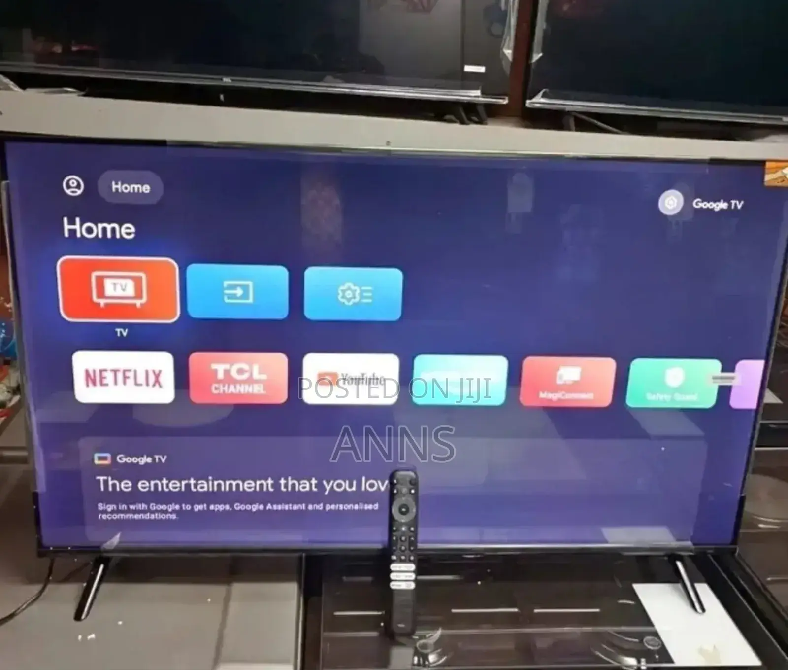 Remote Control TCL 43 Inch Smart Tv Uhd