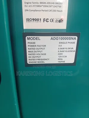 Premier 10kva Diesel Silent Generator With Ats Port