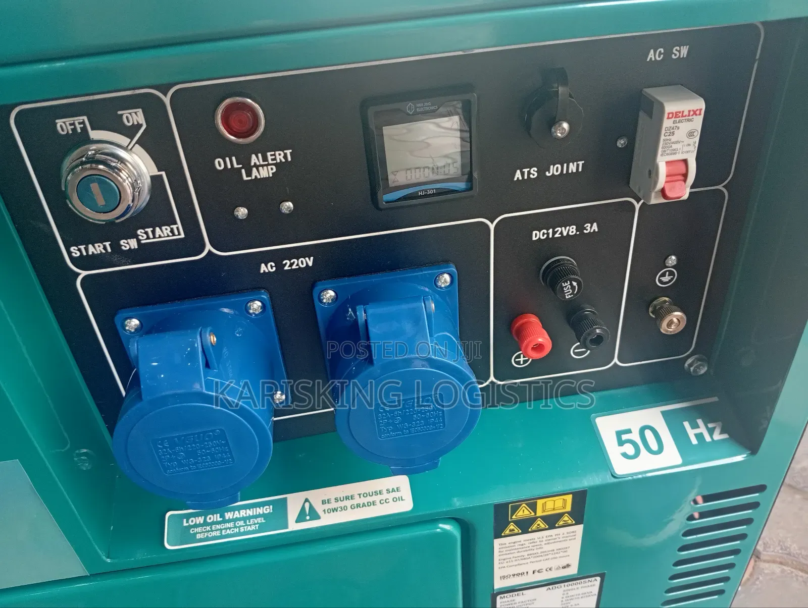 Premier 10kva Diesel Silent Generator With Ats Port