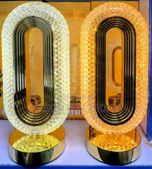 Led Crystal Lamp. Usb Rechargeable Lamp