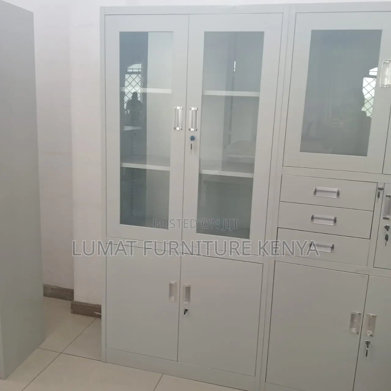 Lockable Steel Cupboard