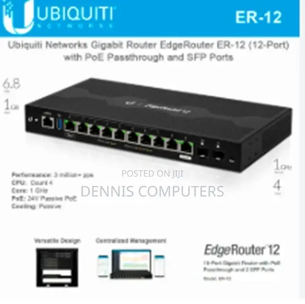Ubiquiti Edgemax Edgerouter 12 (Er-12)