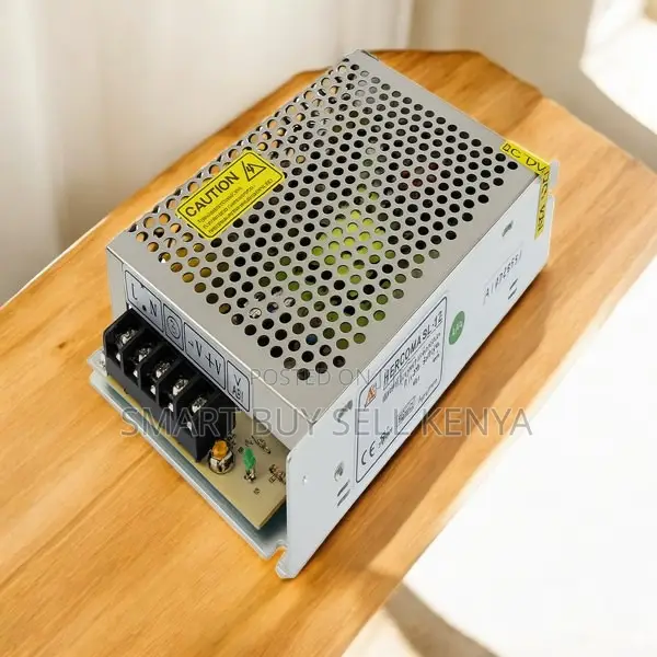 12v 5a CCTV Power Supply With Adjustable Voltage Led Indicator