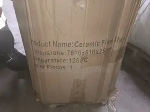 High-Temperature Furnace Kiln Ceramic Fiber Blanket 25mm – 1260°C