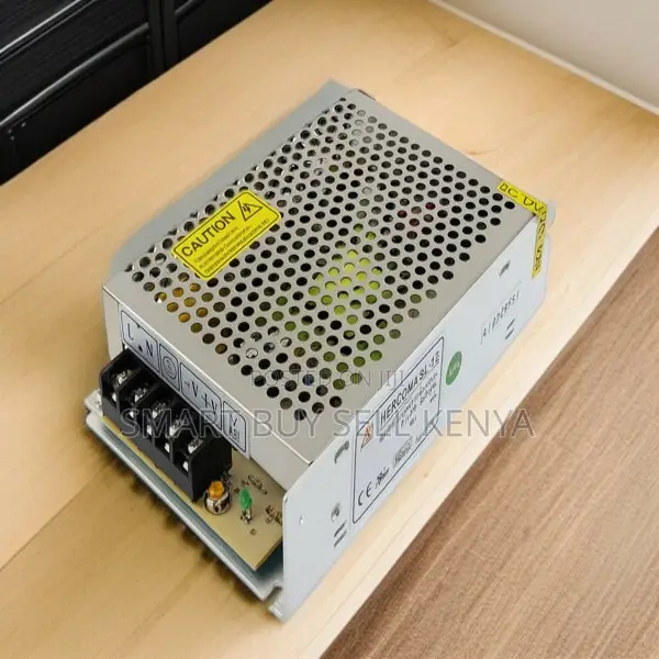 Metal Enclosure 12v 5a Open Type CCTV Power Supply Unit