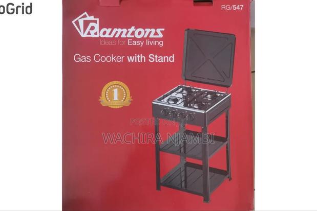 *Ramtons Standing Cooker With Shelves Rg547 - main view