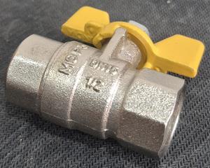 Precision Engineered Brass Ball Valve for Butterfly Industry - main view