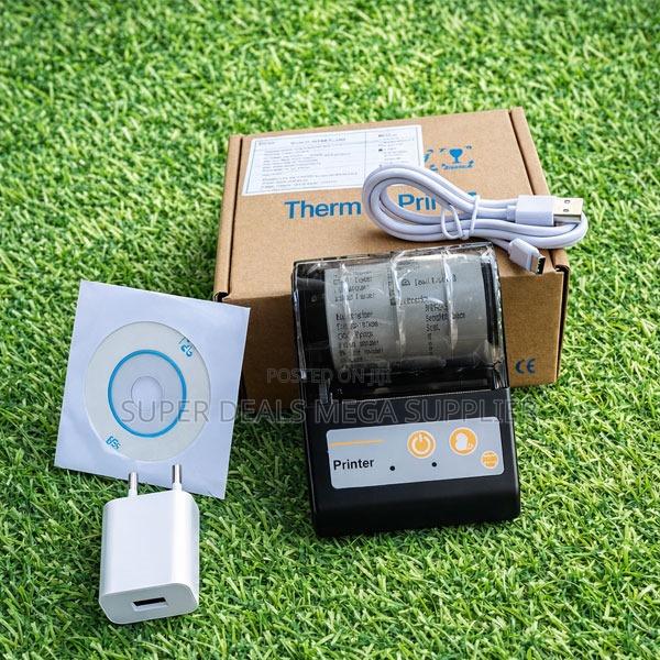 Portable Rechargeable Battery 58mm Bluetooth Thermal Receipt Printer