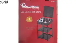 Ramtons Rg/547-Gas Cooker 4 Burner With Stand